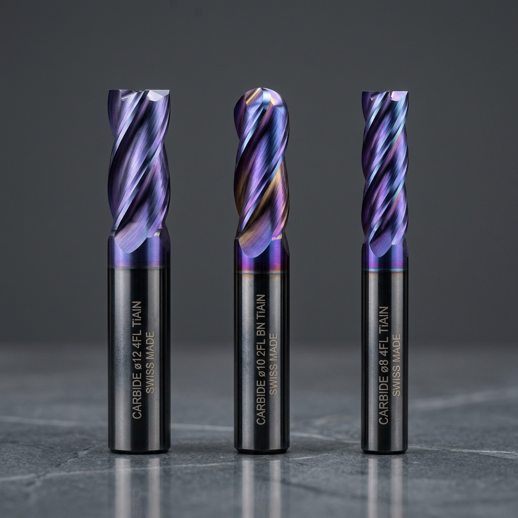 Solid Carbide Ball Nose & End Mills