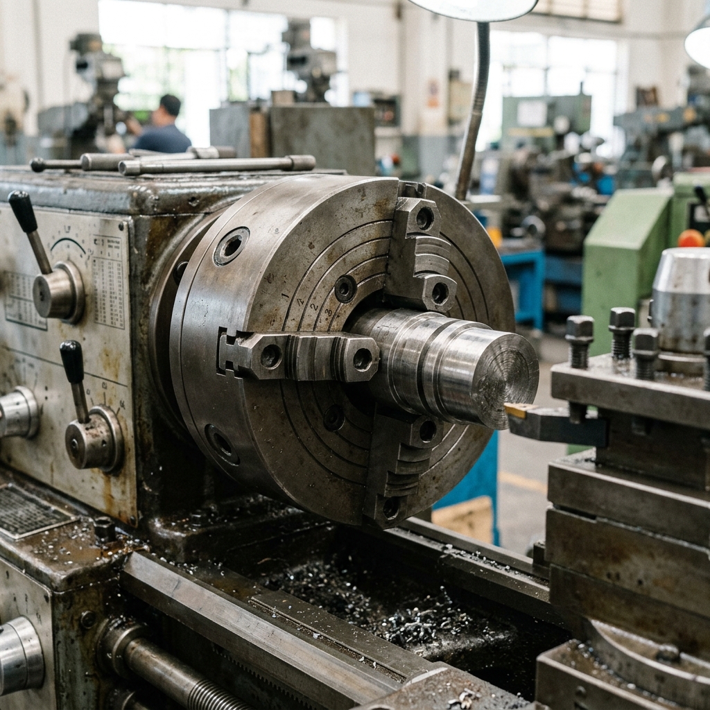3-Jaw Self Centering Chuck