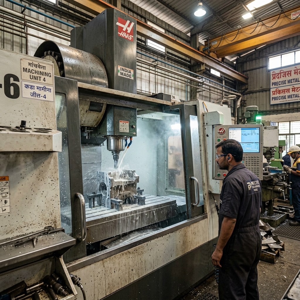 CNC Milling setup